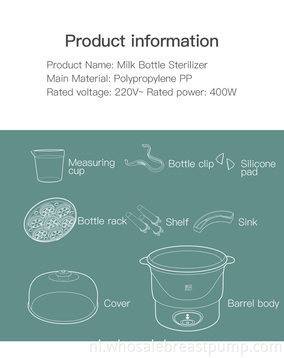 Steam Bottle Sterilizer